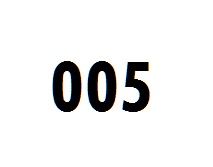 Etiqueta 005