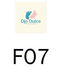 Etiqueta F07 con logo